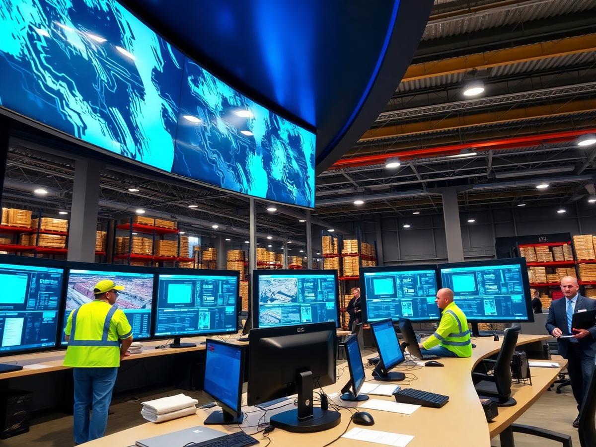 Swift Haul logistics operations control center